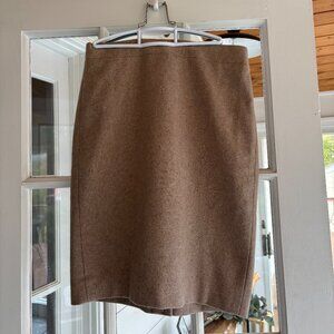 J. Crew Factory Wool Pencil Skirt
